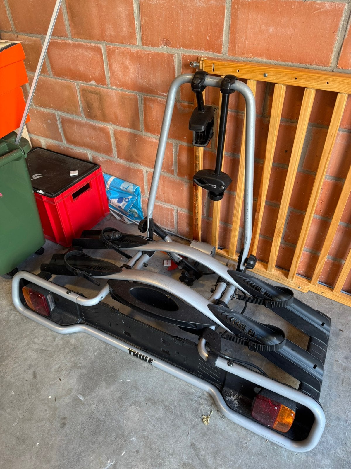 Thule fietsendrager (2 fietsen), Ophalen, 2 fietsen, Gebruikt, Trekhaakdrager