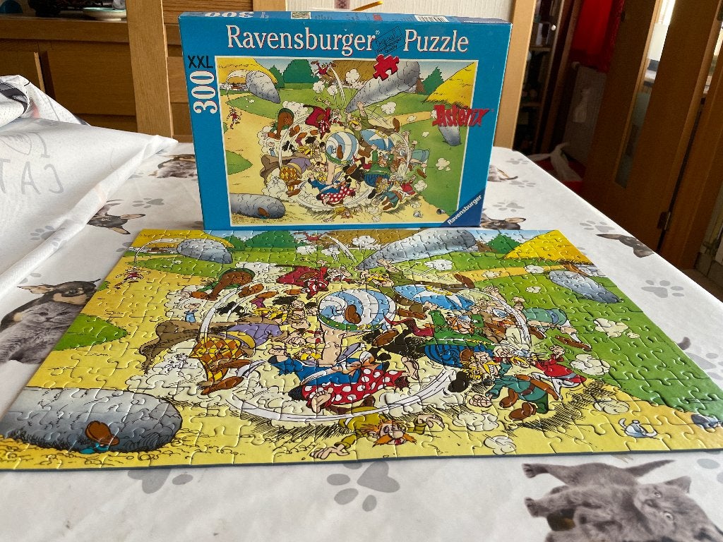 Puzzle Astérix et Obelix 300 pièces, Enlèvement ou Envoi, Moins de 500 pièces, Utilisé, Puzzle