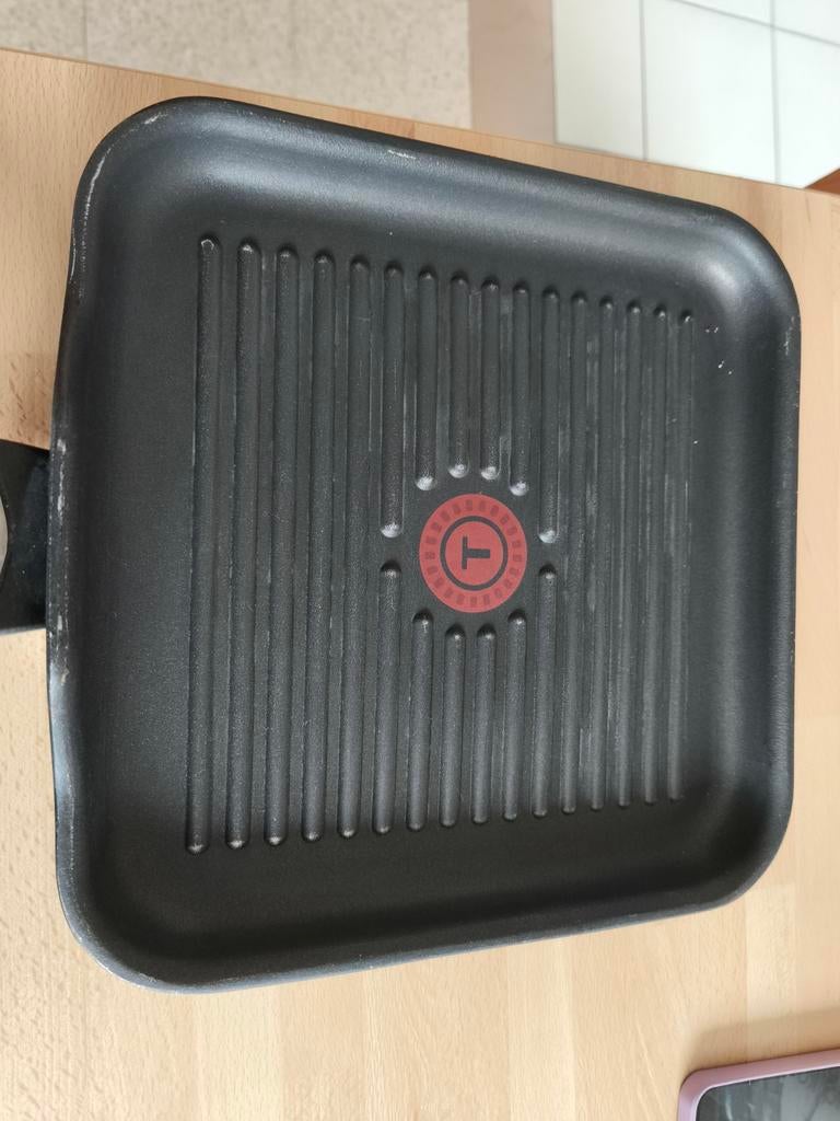 Tefal grillpan, Ophalen