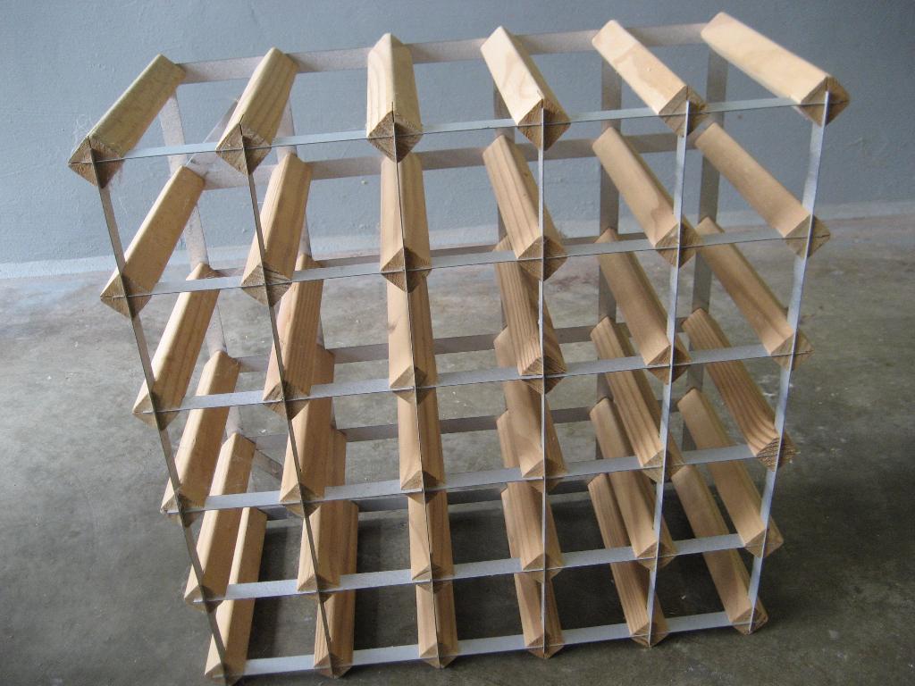 Râtelier pour bouteilles vin, Ophalen, Gebruikt, 50 tot 75 cm, 50 cm of meer