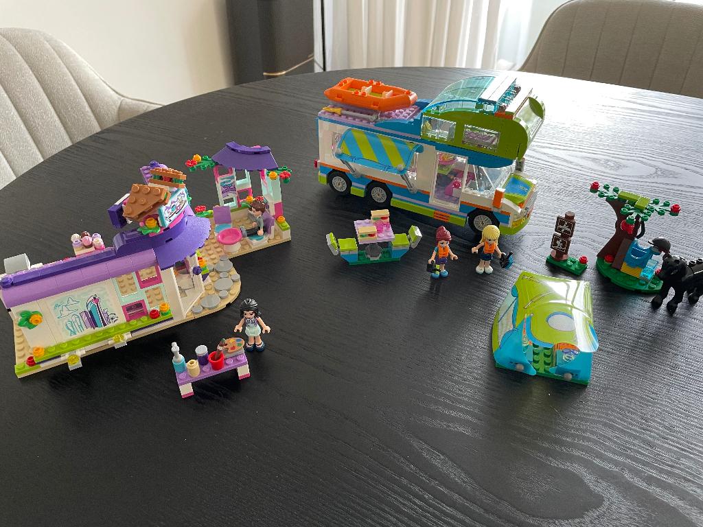 LEGO Friends Camper & Koffiebar Bundel – 41339 + 41336, Kinderen en Baby's, Speelgoed | Duplo en Lego, Lego, Friends, Ophalen of Verzenden