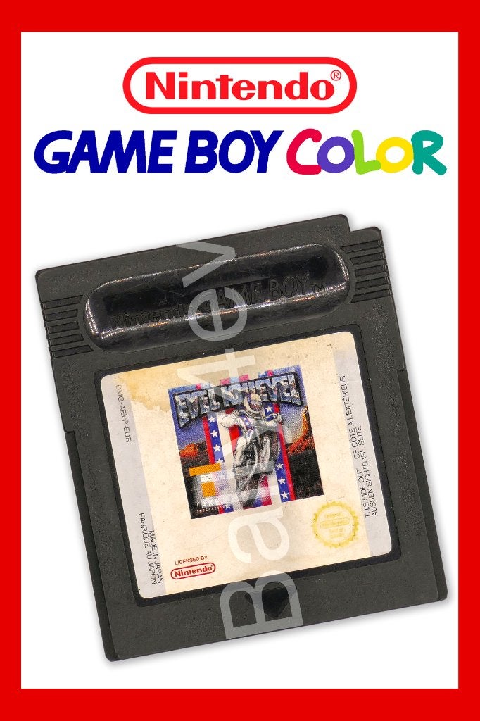 Evel Knievel - Nintendo Game Boy Color - Loose - EUR, Consoles de jeu & Jeux vidéo, Enlèvement ou Envoi, 1 joueur, Course et Pilotage