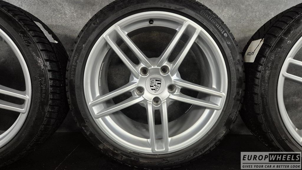 19 inch Porsche carrera 911 991 velgen 19 inch + winterbande, Auto-onderdelen, Banden en Velgen, 19 inch, Gebruikt, -, -