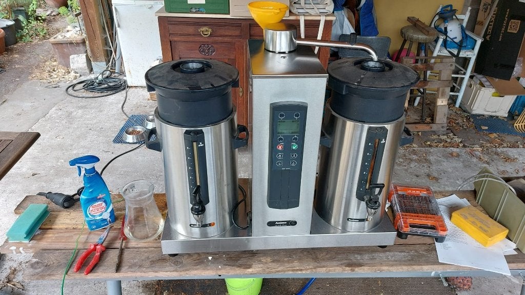 Horeca Animo Combi line koffieapparaat, Ophalen