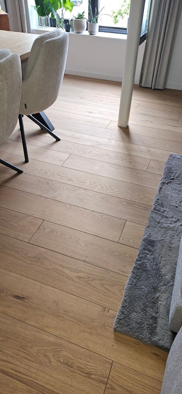Massieve eiken parket 22m², Minder dan 25 mm, Eiken, Nieuw, Ophalen of Verzenden