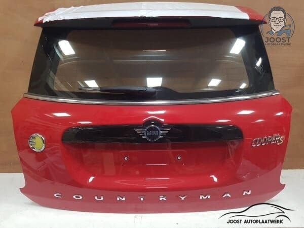 Achterklep Mini Countryman S F60 Chili Red 851, Arrière, -, Origine de la pièce connue, Haillon arrière
