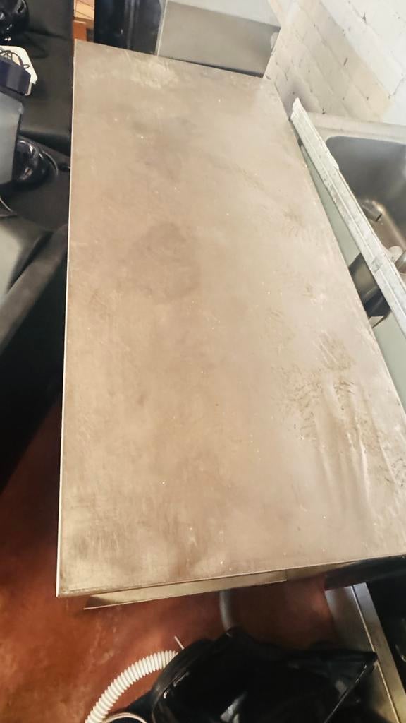 Inox tafel, Ophalen, Zo goed als nieuw