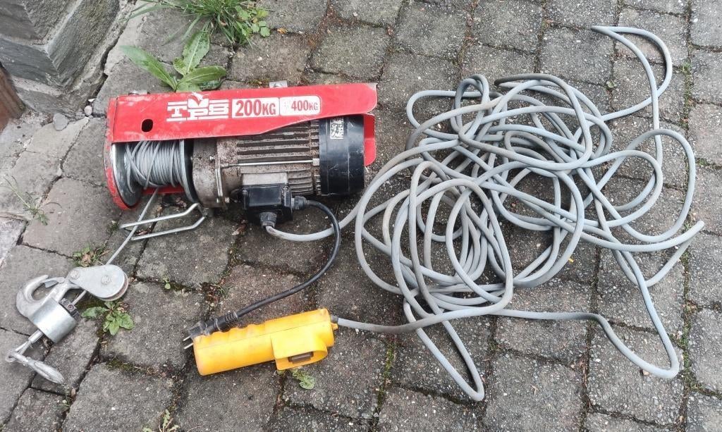 Treuil électrique, Bricolage & Construction, Treuils et Palans, Utilisé, Électrique, Enlèvement
