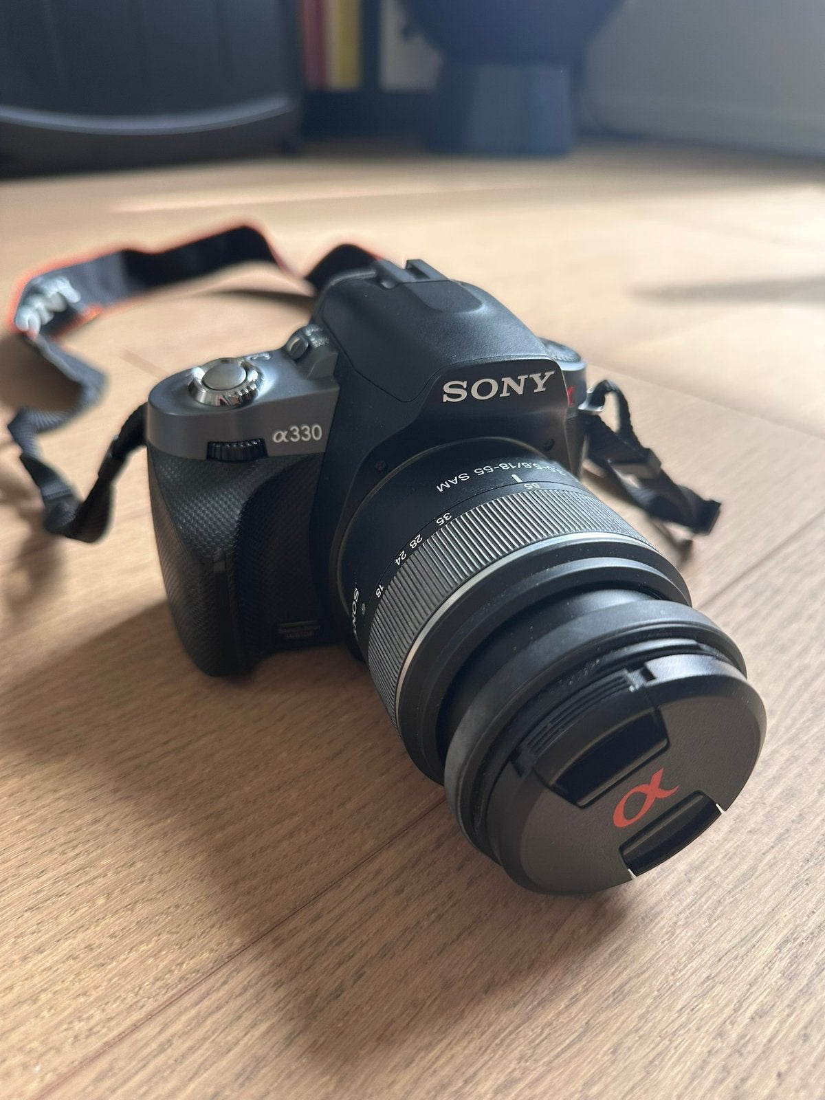 Sony Alpha 330 spiegelreflex, Mise au point manuelle, Enlèvement, Sony, Reflex miroir