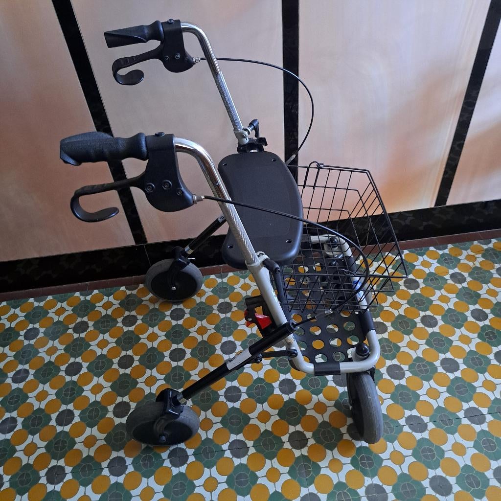 Déambulateur, Enlèvement, Pliable, Utilisé