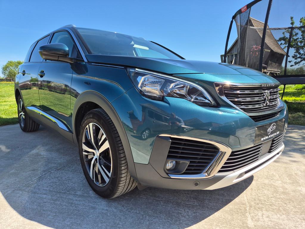 Peugeot 5008 *AUTOMAAT*ADAPTIEVE CRUISECONTROL*GARANTIE*, Auto's, Peugeot, Stof, Gebruikt, Euro 6, 5 zetels