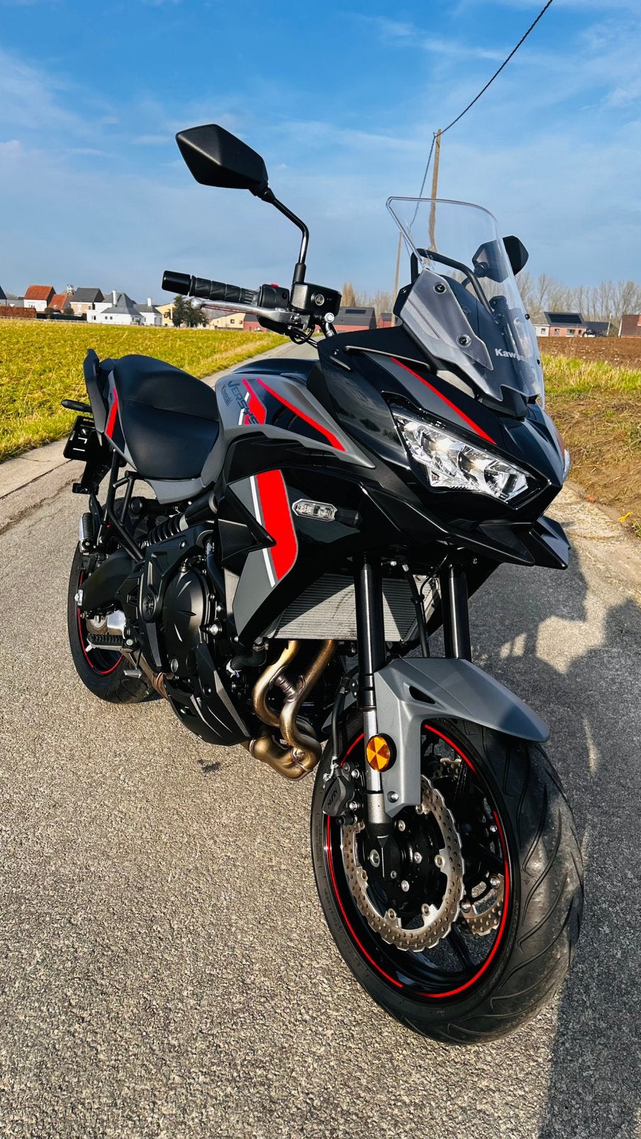 Kawasaki versys 650 2025 als nieuw • 540km • Gekeurd vvk!, 2 cilinders, Occasion, Particulier, ABS