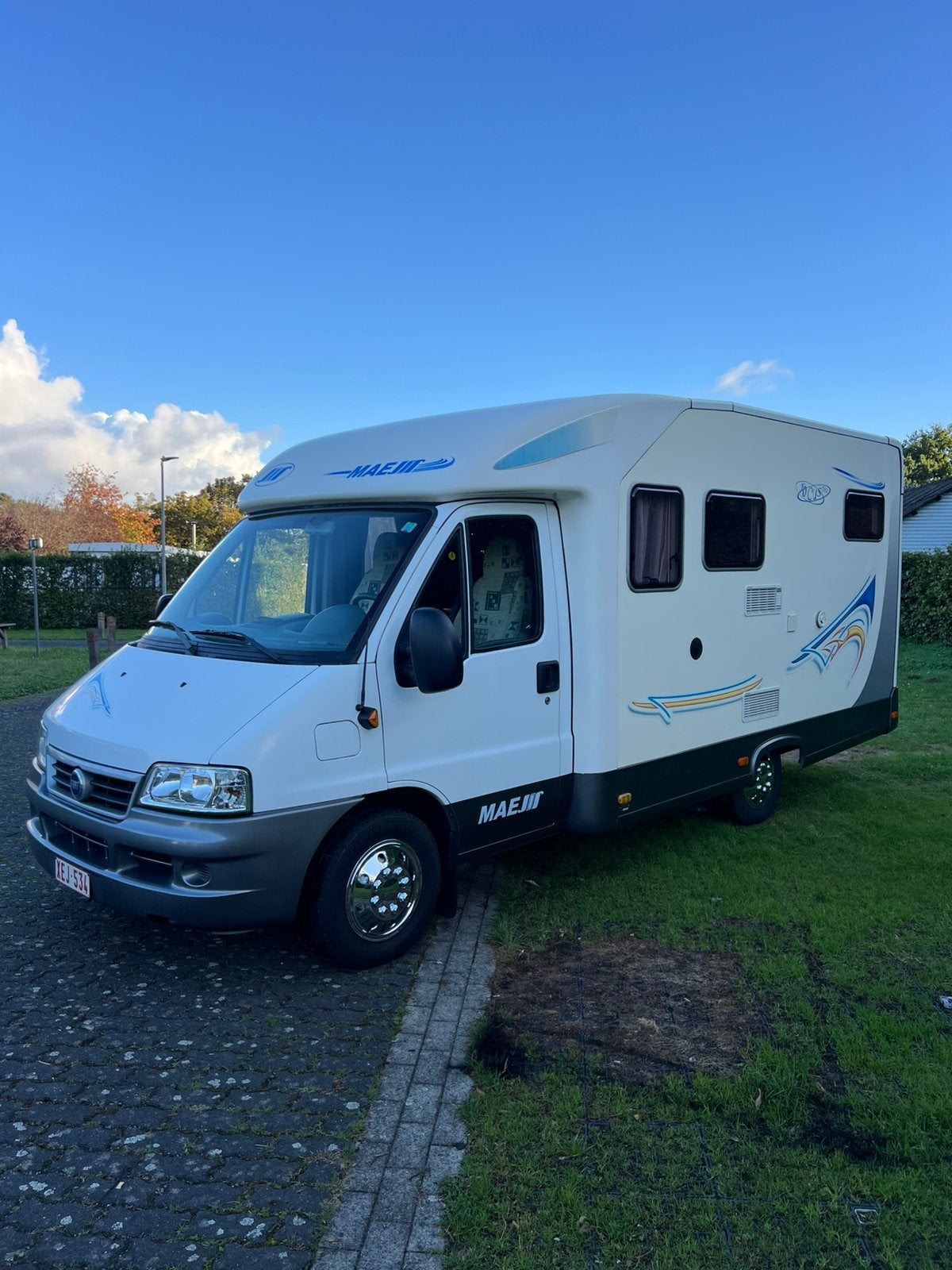 Fiat Ducato, Caravanes & Camping, Fiat, Boîte manuelle, Porte conducteur, Douche