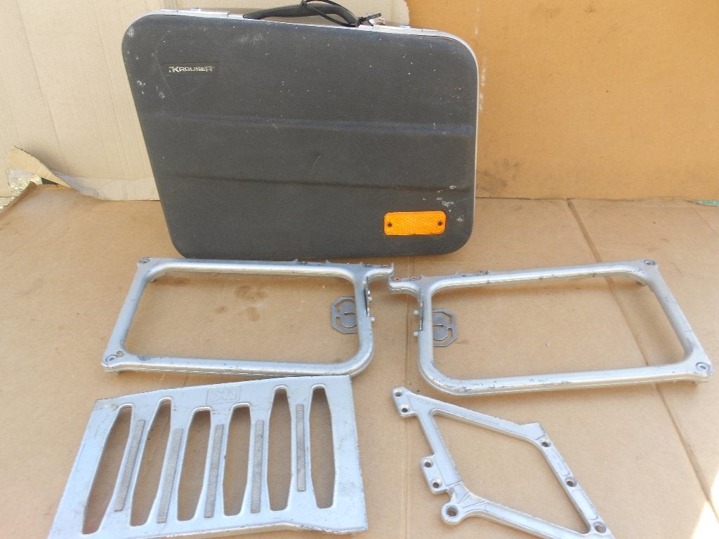 Krauser Zijkoffer   Oldie, Motos, Accessoires | Valises & Sacs, Utilisé, Enlèvement