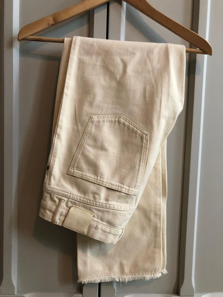 Witte Jeans - Massimo Dutti, Vêtements | Femmes, Jeans, Comme neuf, W30 - W32 (confection 38/40), Blanc, Enlèvement ou Envoi