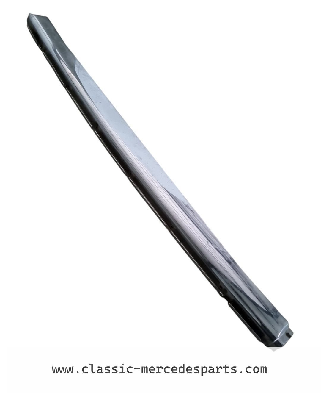 Chroomlijst acherbumper Mercedes SL SLC type 107, Gebruikt, -, Ophalen of Verzenden, -