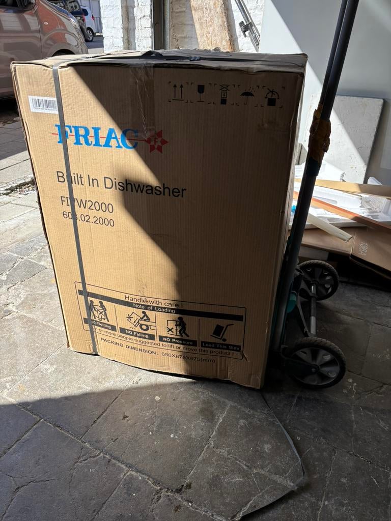 Lave vaiselle encastrable FRIAC  FIVW2000, Electroménager, Enlèvement, Comme neuf