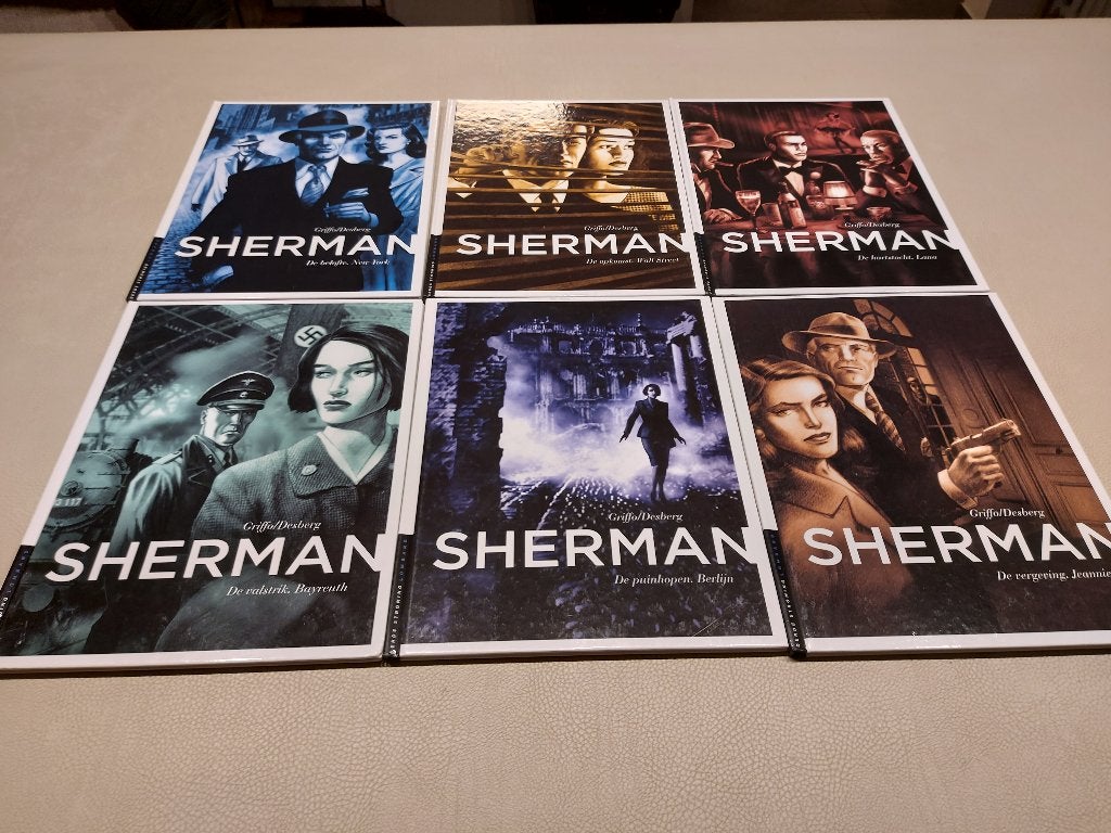 Sherman 1 - 6 HC, Série complète ou Série, Enlèvement ou Envoi, Neuf, Griffo - Desberg