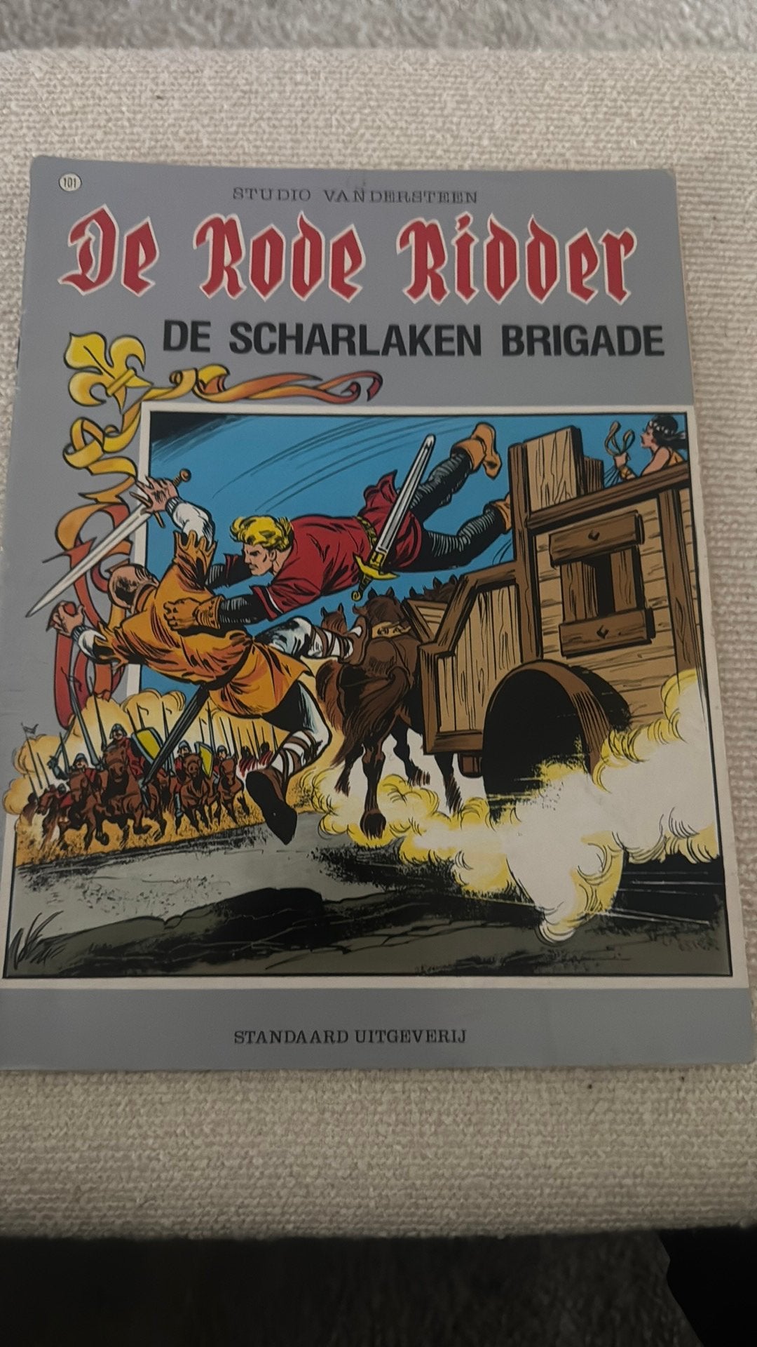 De scharlaken brigade, Enlèvement, Comme neuf
