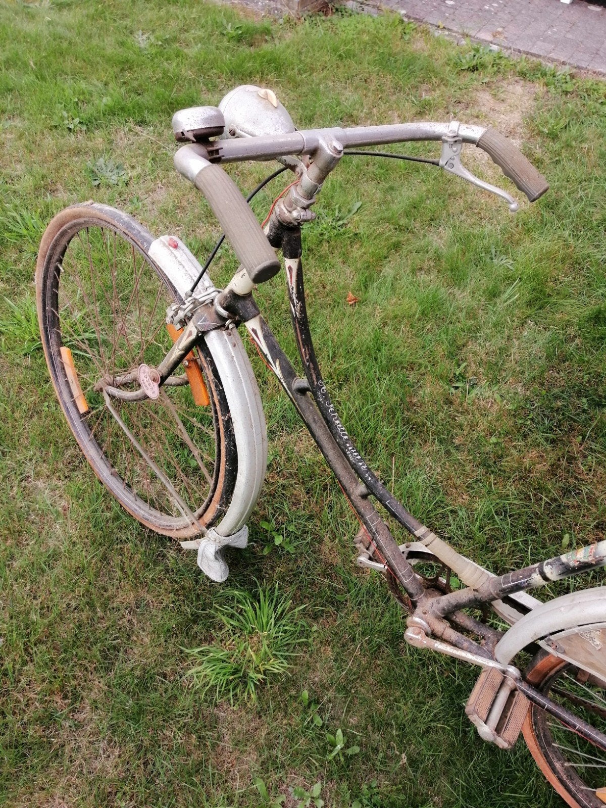 vintage fiets., Ophalen
