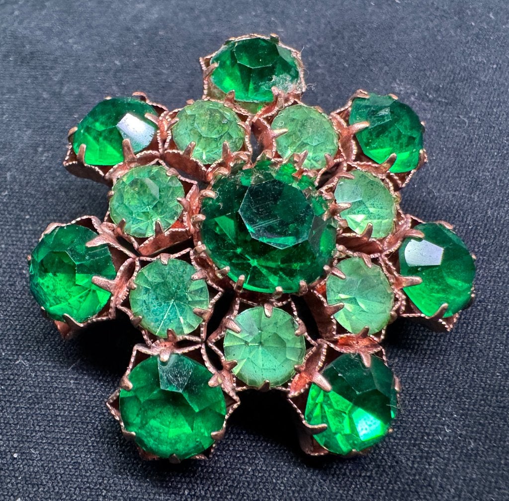 Mode-sieraden - Vintage broche uit de jaren 70, Handtassen en Accessoires, Antieke sieraden, Ophalen of Verzenden, Overige materialen