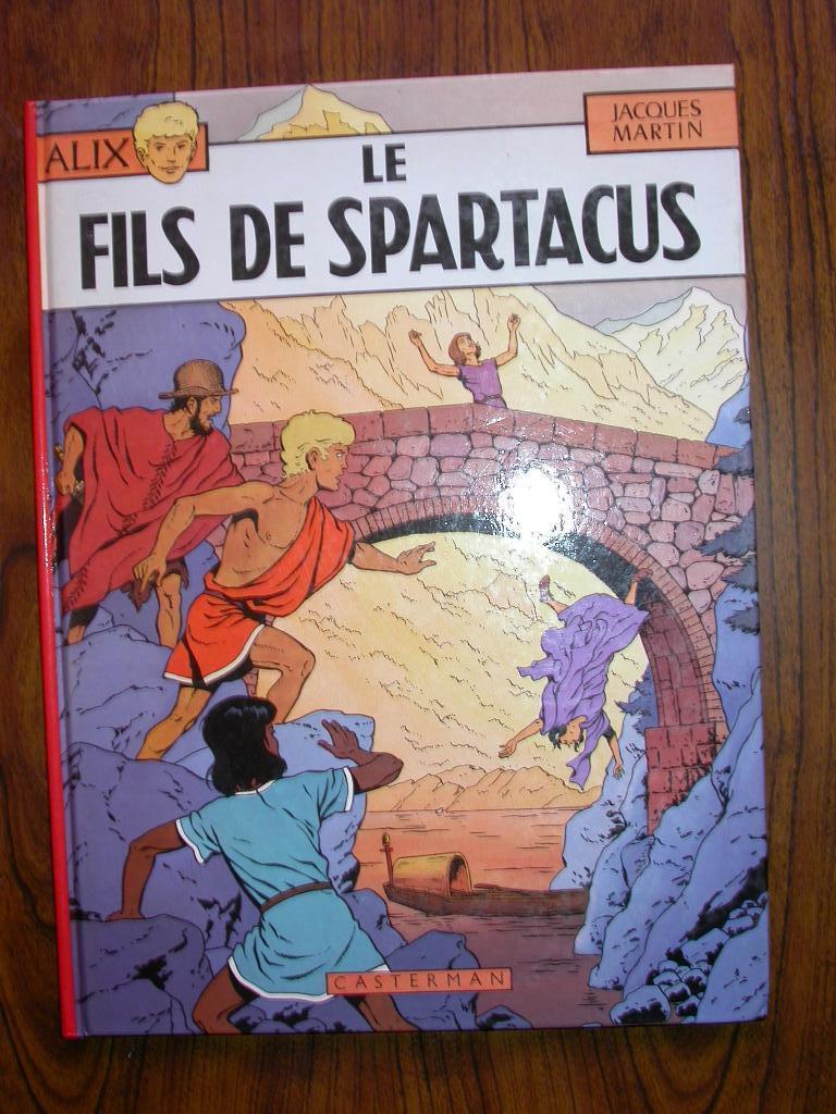 Le fils de Spartacus, Enlèvement ou Envoi, Une BD, Comme neuf, Jacques Martin