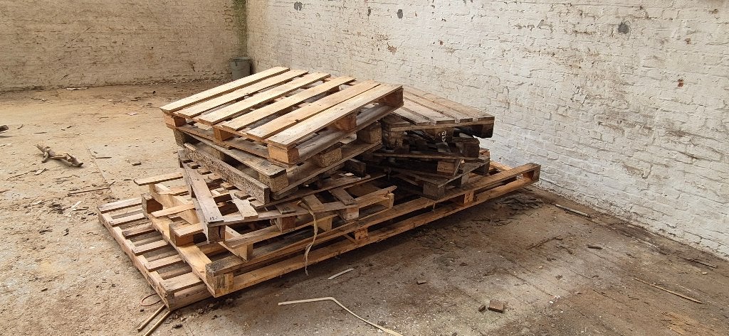paletten, 3 tot 6 m³, Ophalen, Overige houtsoorten, Blokken