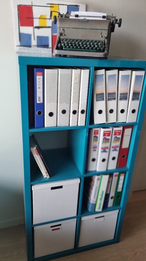 IKEA Kallax kast 2x4, Ophalen, Gebruikt, 100 tot 150 cm, 50 tot 100 cm