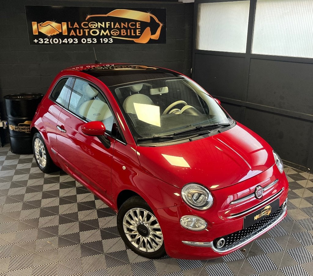 Fiat 500 1.2i Lounge 1er Propriétaire Garantie 12 Mois, Achat, Euro 6, 115 g/km, Particulier