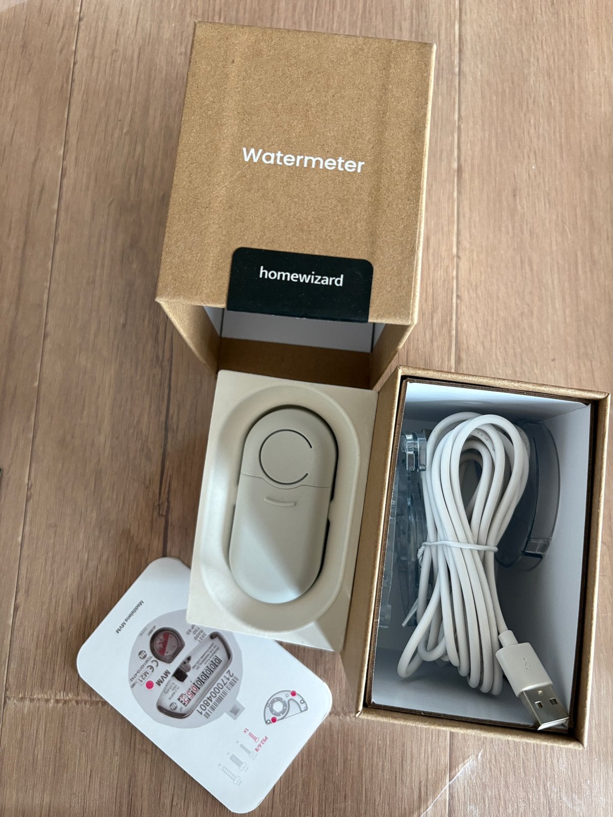 Homewizard watermeter, Ophalen of Verzenden, Zo goed als nieuw