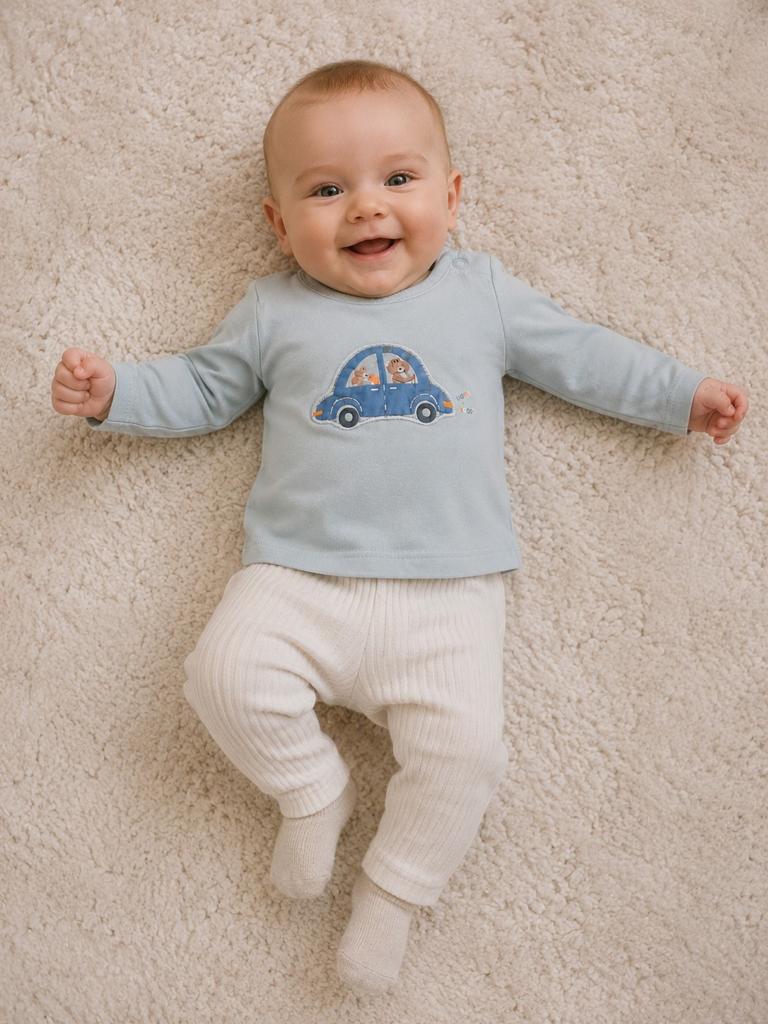 Chemise à manches longues/imprimé automobile à manches longu, Enfants & Bébés, Vêtements de bébé | Taille 56, Enlèvement ou Envoi