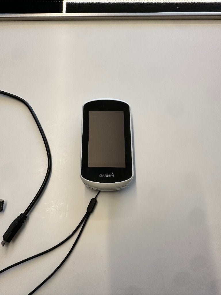 Garmin Edge Explore, Ophalen, GPS, Gebruikt