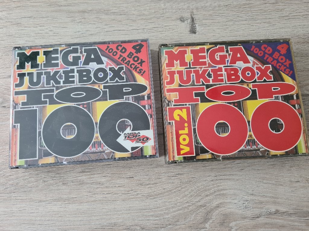 Mega Jukebox Top 100 vol. 1 & 2, Cd's en Dvd's, Cd's | Verzamelalbums, Ophalen of Verzenden