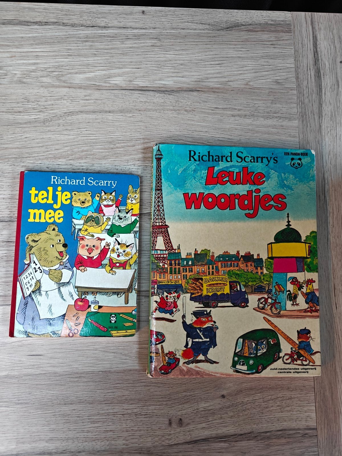 Boekenpakketje Richard Scarry, Ophalen of Verzenden