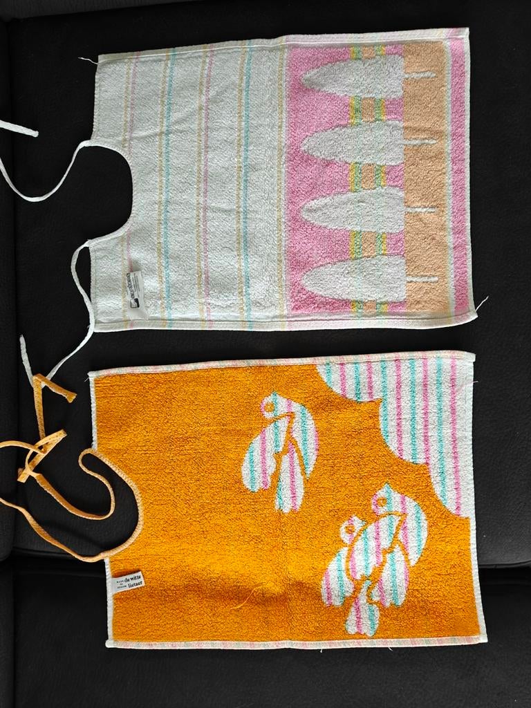 Vintage slabbetjes De Witte Lietaer en Santens