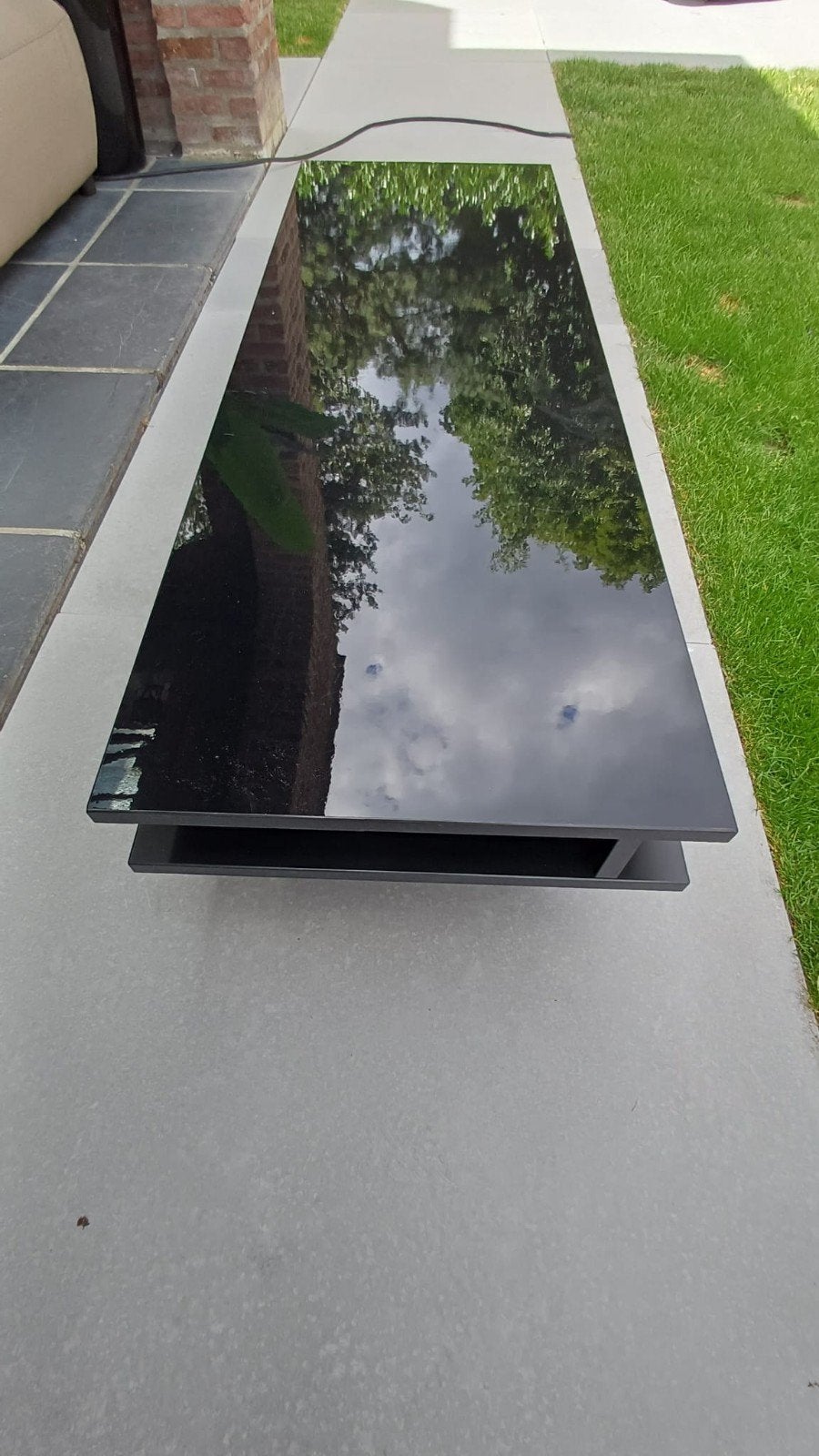 tv meubel, Ophalen