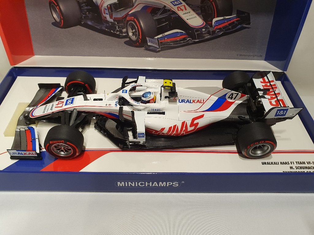 Mick Schumacher Haas F1 Team VF-21 GP des Pays-Bas 2021 1:18, Enlèvement ou Envoi, Neuf, Voiture, MiniChamps