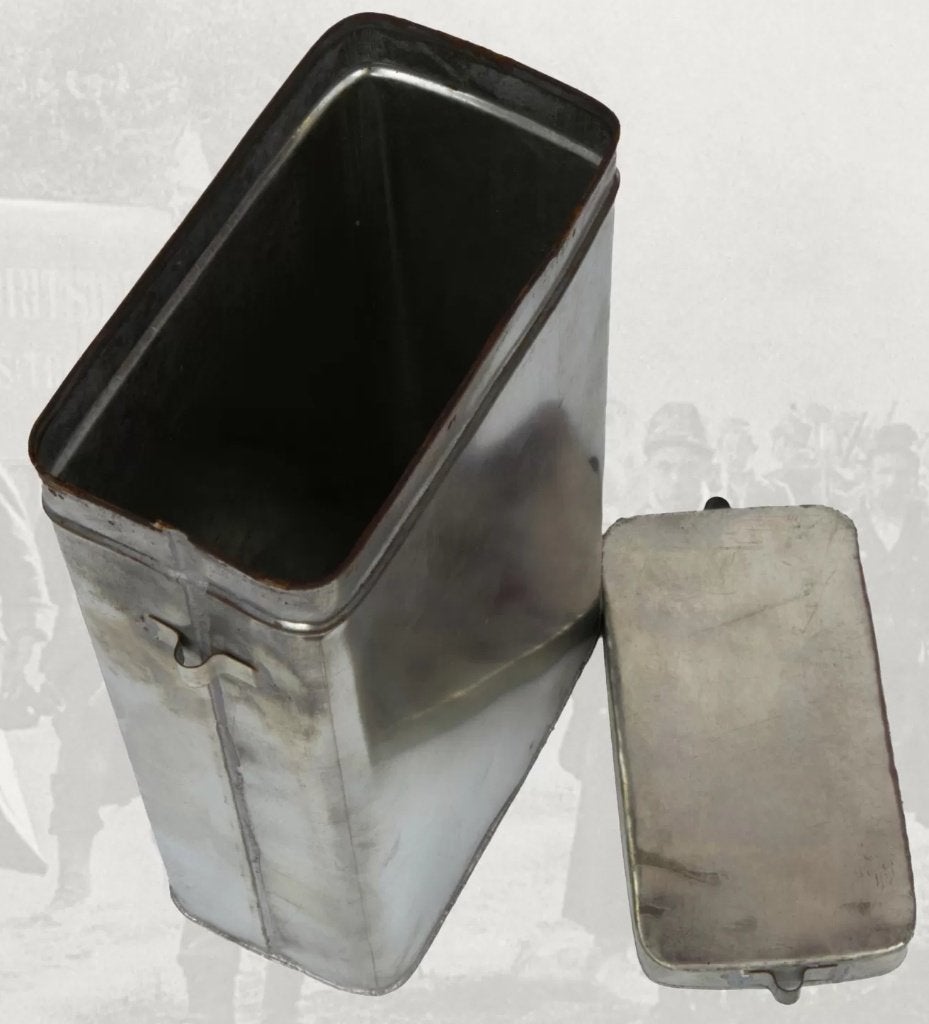 Boitier de masque anti-gaz  M2 1914-1918 ABBL Belge, Collections, Enlèvement ou Envoi