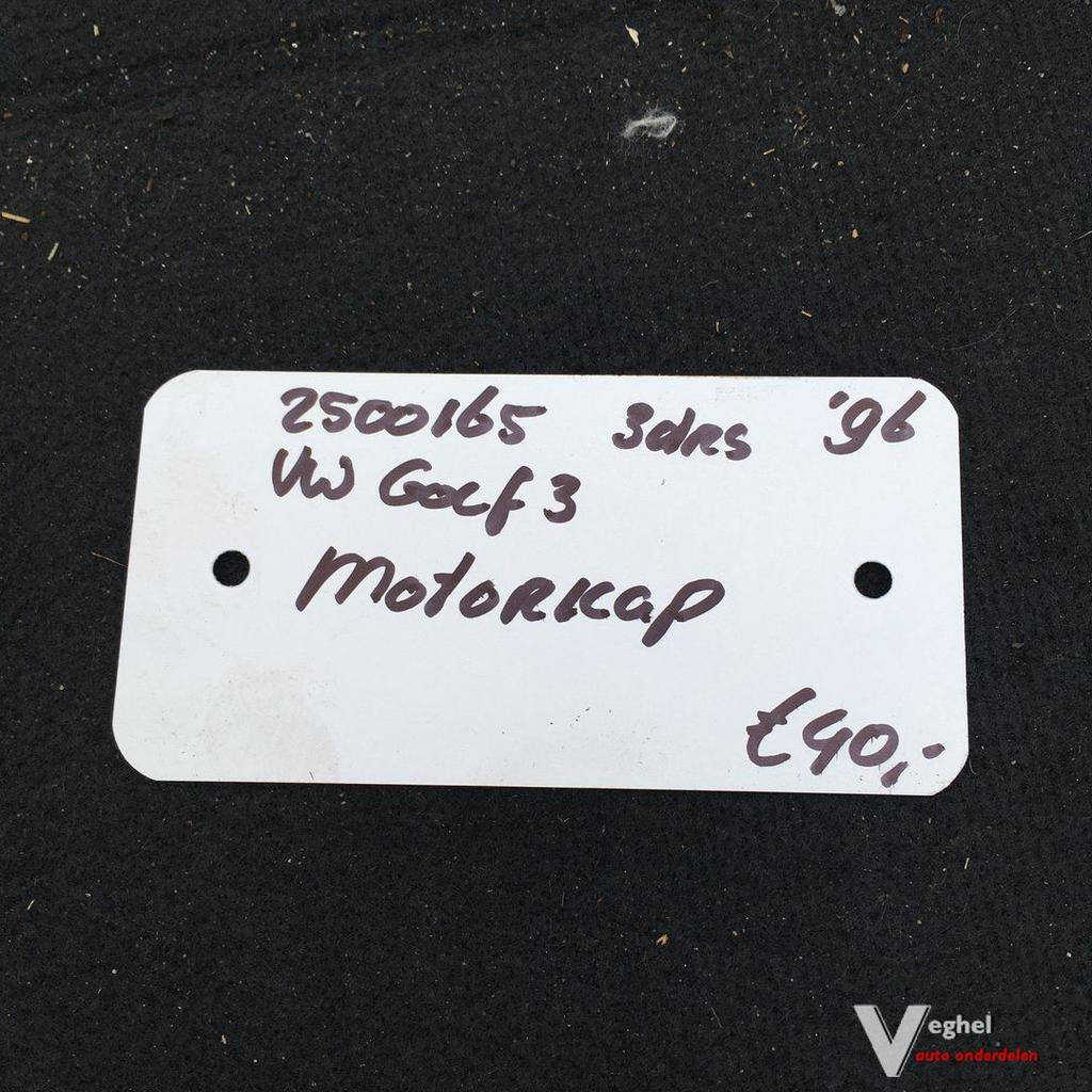 Vw Golf 3 1.4 B 3drs 1996 2500165  Motorkap, Auto-onderdelen, Carrosserie, Motorkap, Gebruikt, Ophalen