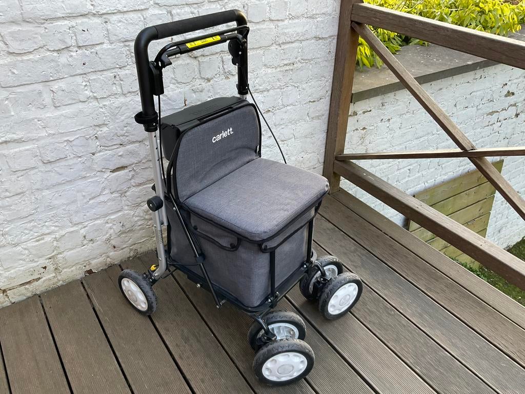 Rollator Carlett LETT900P-S3 etat neuf, Enlèvement ou Envoi, Comme neuf