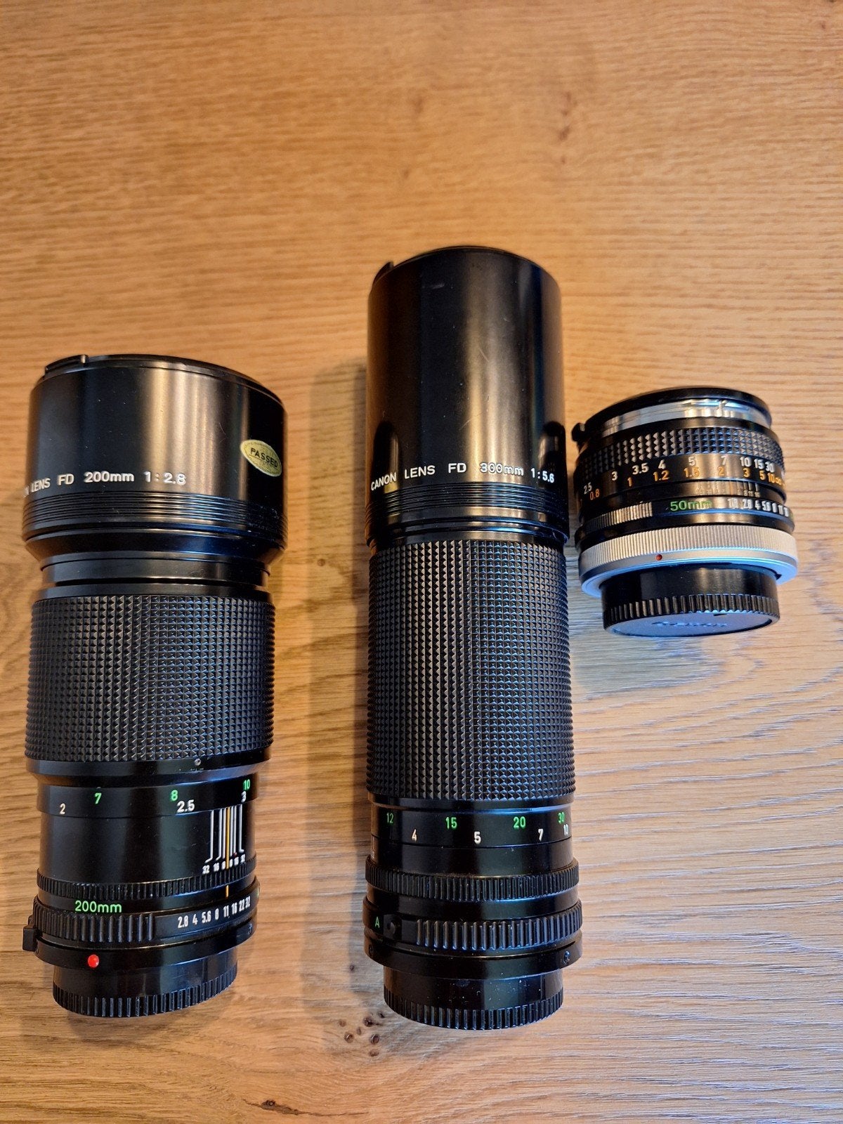 Set fotolenzen canon, Audio, Tv en Foto, Foto | Lenzen en Objectieven, Ophalen