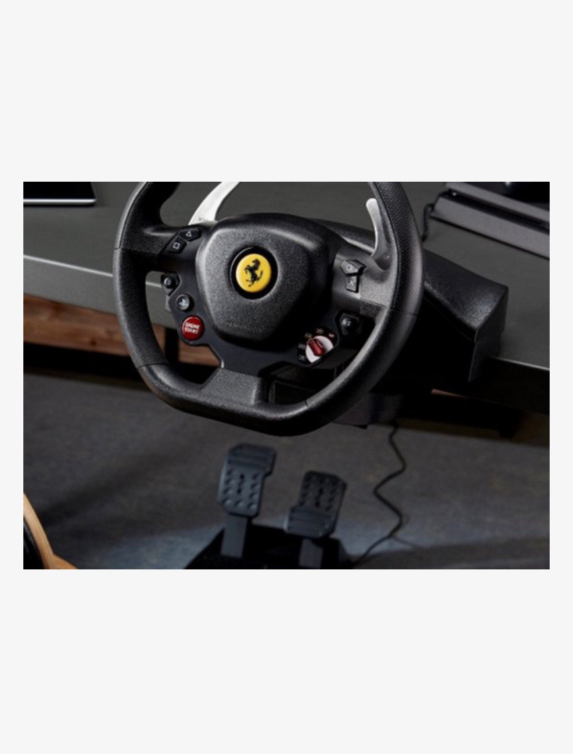 Trustmaster t80 ferrari stuur 488gbt ps5/ps4/pc, Ophalen, Zo goed als nieuw, Stuur of Pedalen, PlayStation 4