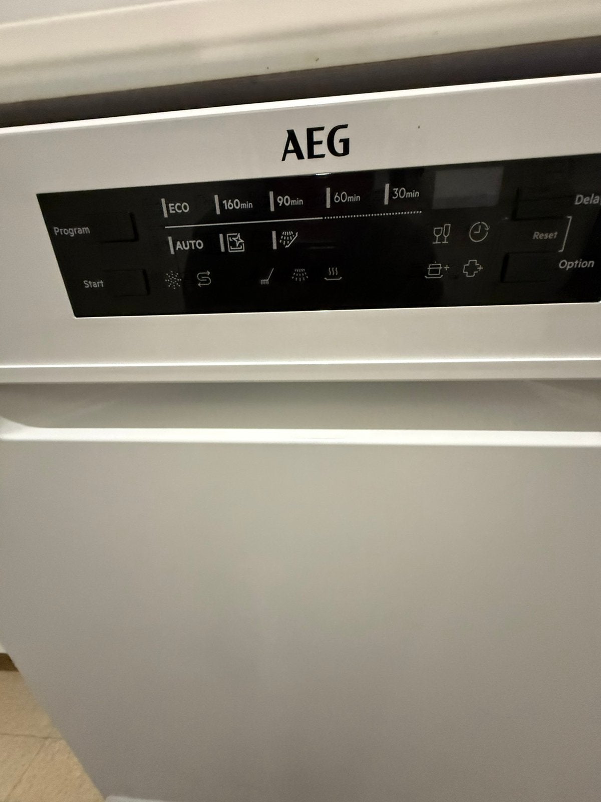 Aeg afwasmachines 6 maand oud, Elektronische apparatuur, Ophalen, Zo goed als nieuw