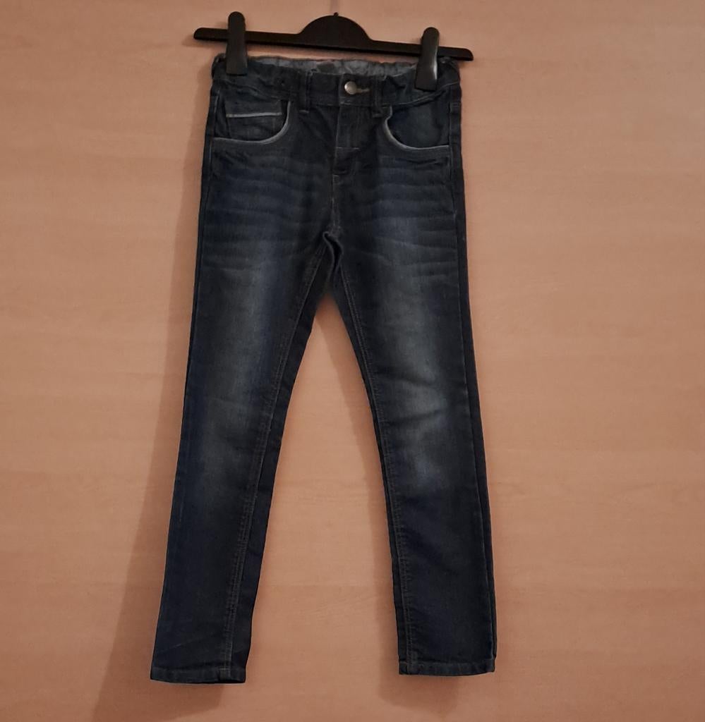 《 Jeansbroek (Maat 152), Kinderen en Baby's, Kinderkleding | Maat 152, Broek, C&A, Ophalen of Verzenden, Zo goed als nieuw