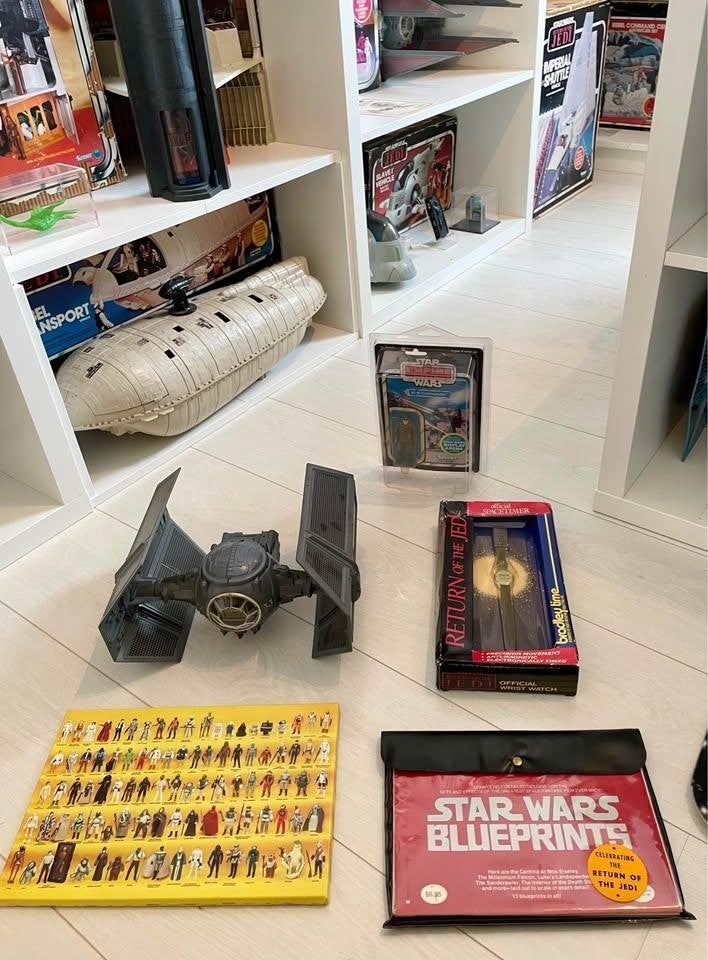 Objets star wars vintage 1978-1985, Collections, Enlèvement ou Envoi, Utilisé