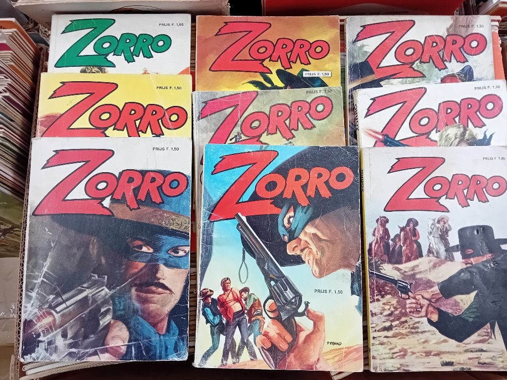 Bandes dessinées Zorro, Plusieurs BD, Enlèvement ou Envoi, Utilisé, Diverse Auteurs