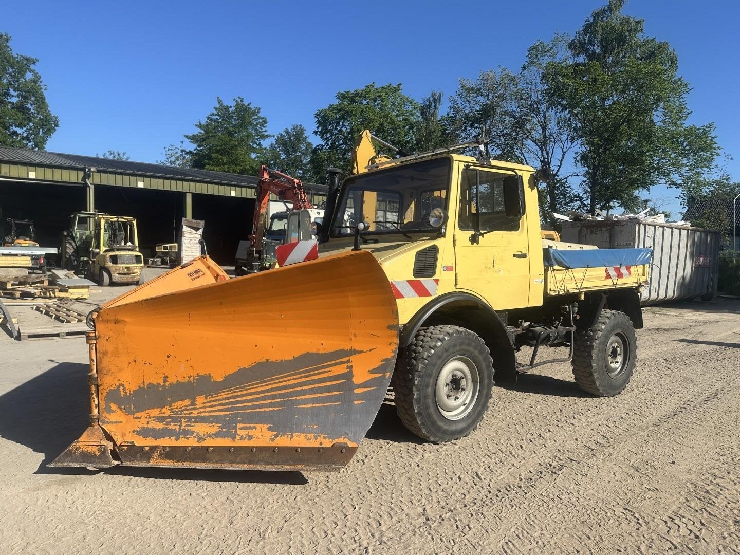 Mercedes Benz Unimog U 1000 32.883km - SNOW PLOW, Gebruikt, 80 tot 120 Pk, Overige merken