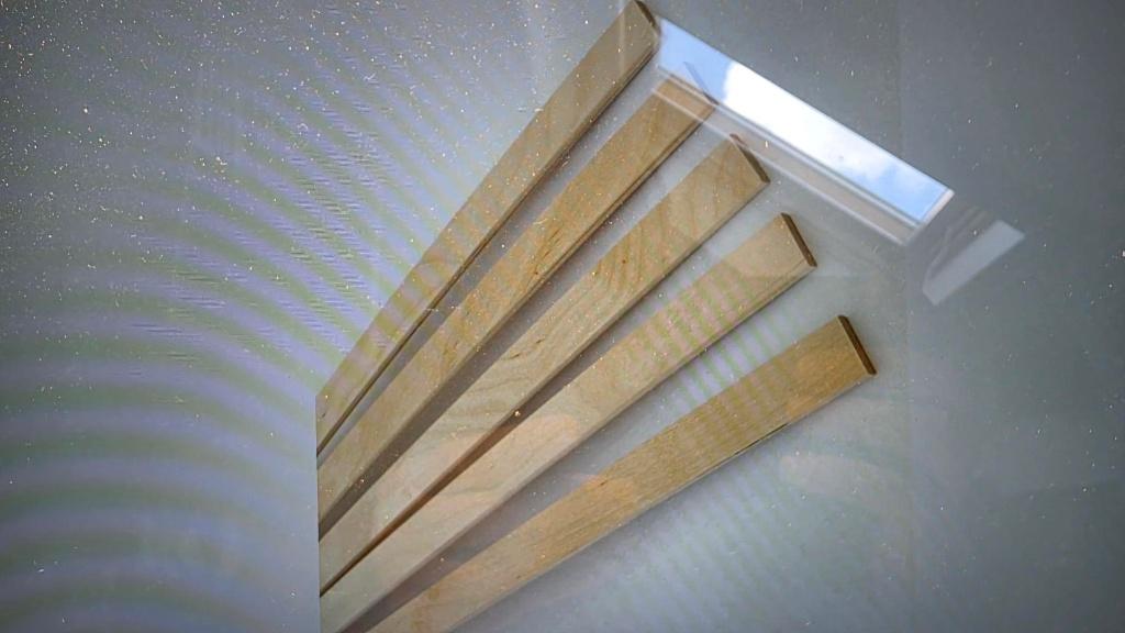 latte de lits 800x53x8mm, Neuf, Beige, Enlèvement, Autres dimensions