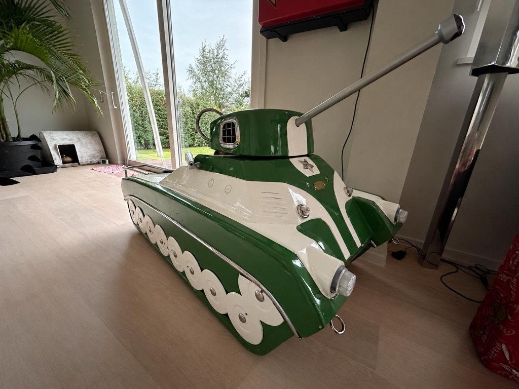 Vintage Patton-Tank (L' Autopède), Antiek en Kunst, Ophalen