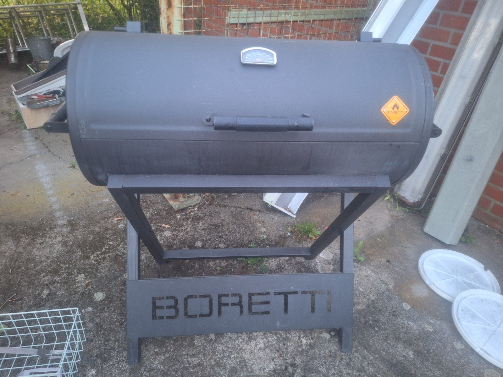 Boretti en très bon état avec de nombreux extras, Jardin & Terrasse, Enlèvement